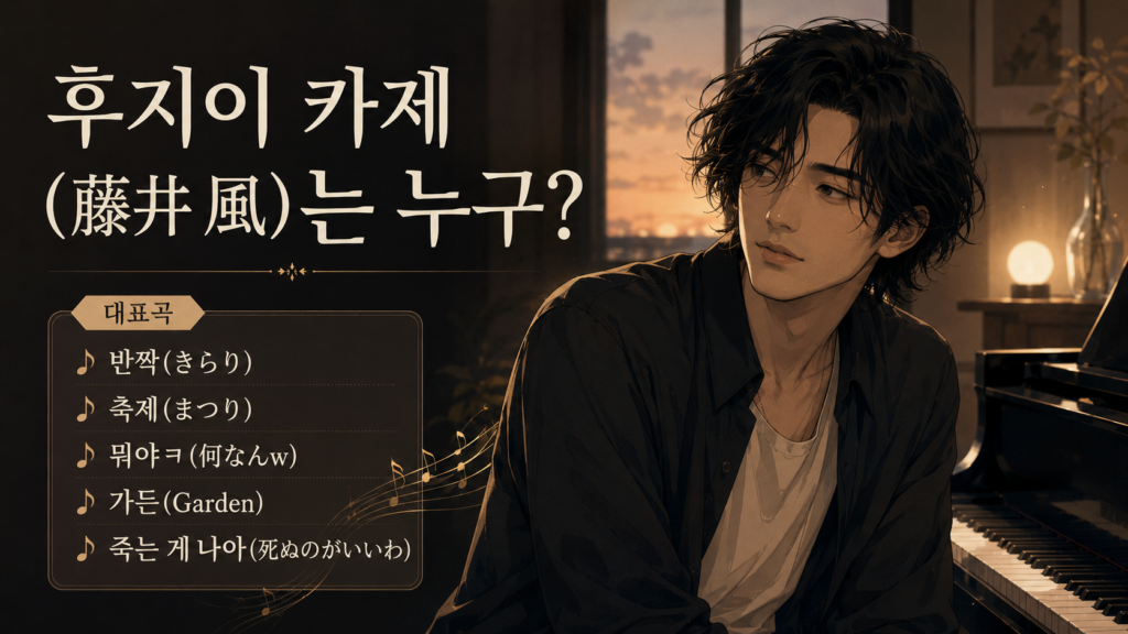 후지이 카제는 누구?
