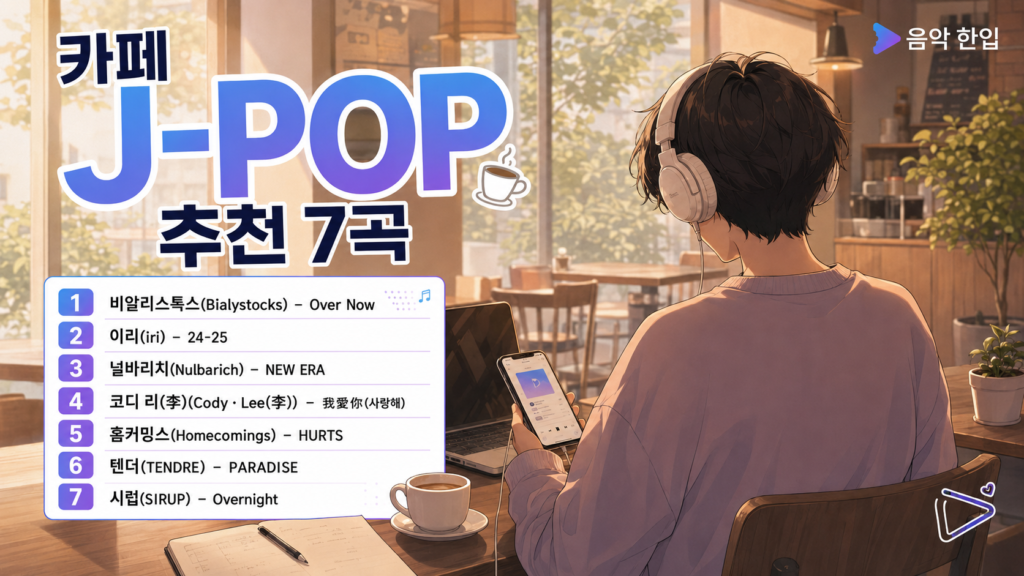 카페 J-POP 추천 7곡