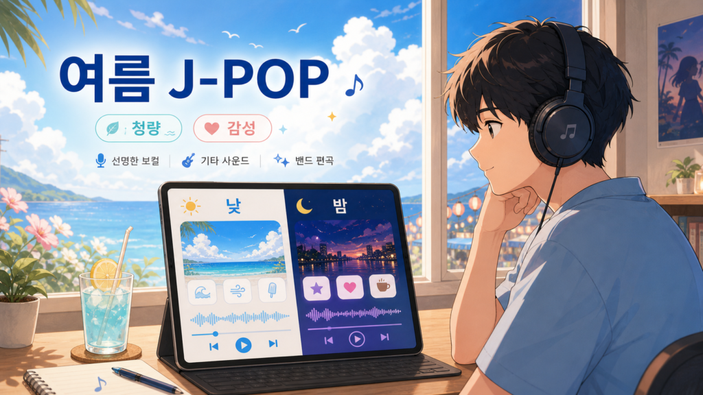 여름에 J-POP이 잘 어울리는 이유